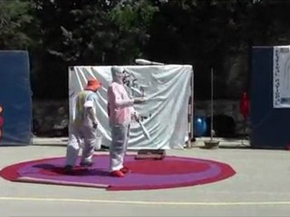 spectacle cirque  des AJT  avril 2011  Fès  Maroc