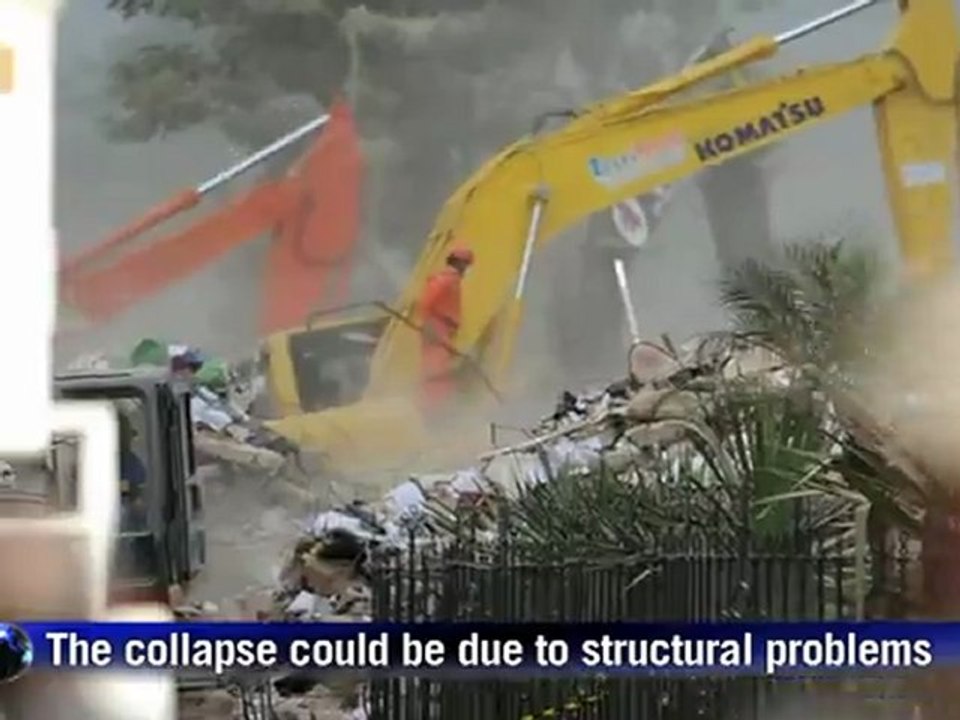 Three buildings collapse in downtown Rio de Jan...