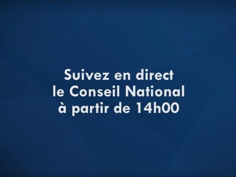 UMP - Le Conseil National en direct