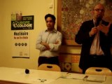 Aulnay-sous-Bois : voeux 2012 Aulnay-Ecologie-Les-Verts Discours Alain Amédro 24/01/2012