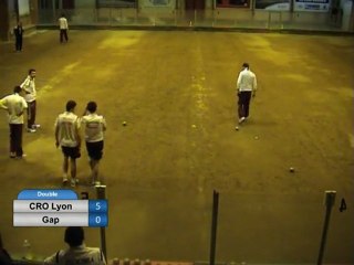 Traditionnel, CRO Lyon contre Gap, J8 CS EH