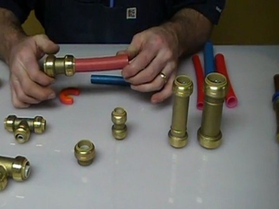 How to use sharkbite fittings.