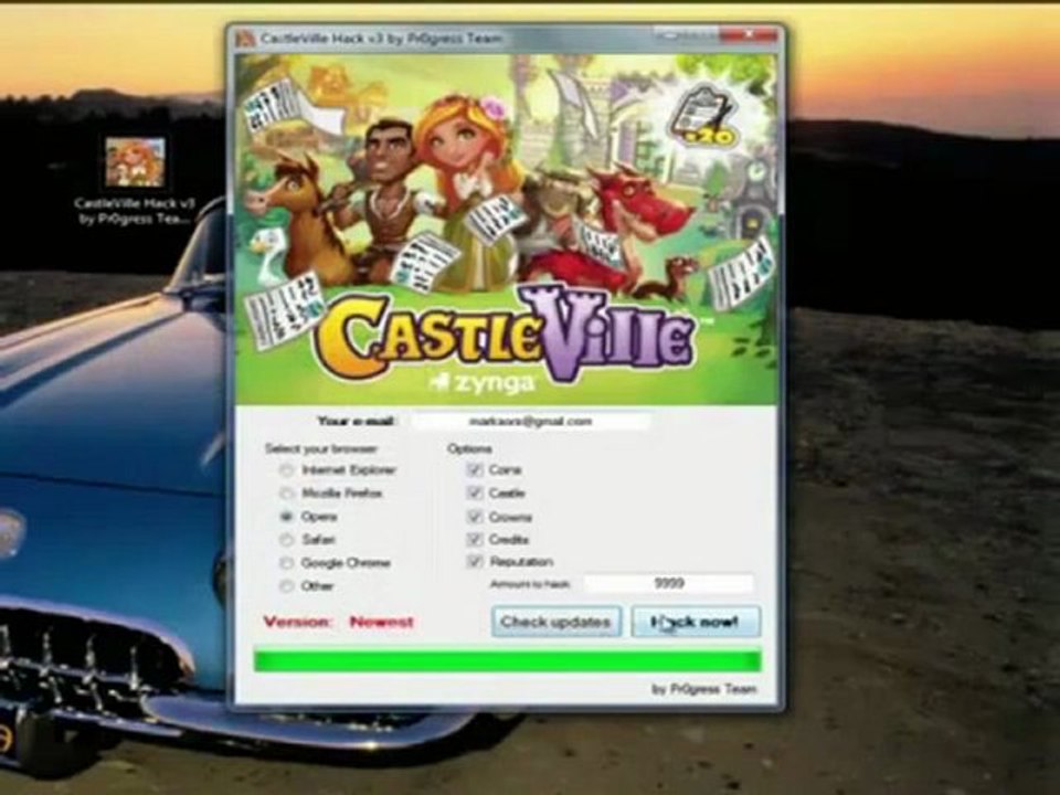 Castle Ville Hack v3 by Pr0gress Team  NEW - 100% working coins castle crowns reputation...