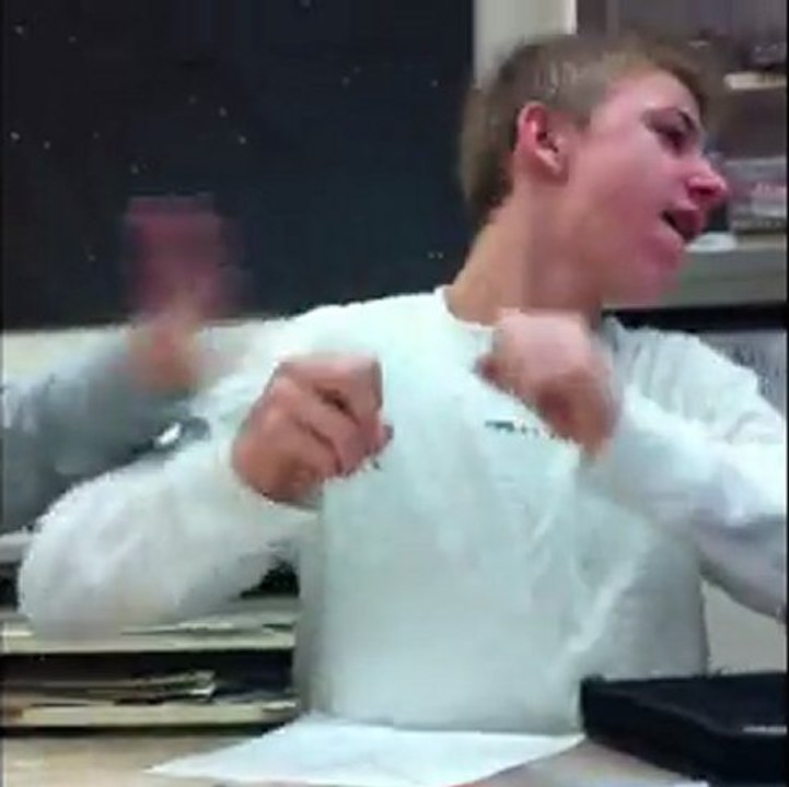 Kid gets slapped