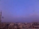 فري برس   درعا   خربة غزالة اطلاق نار كثيف اثر اشتباكات بين الجيش الاسدي والجيش الحر البطل 26 1 2012 ج3