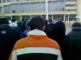 فري برس   حلب   كلية الاداب   مظاهرة صباحية 25 1 2012