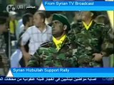 Hizbullah Support Rally in Syria