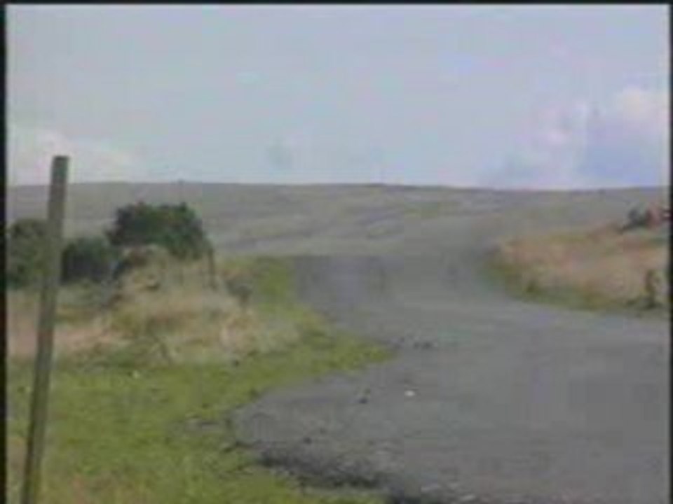 car accident-Damn lucky guy