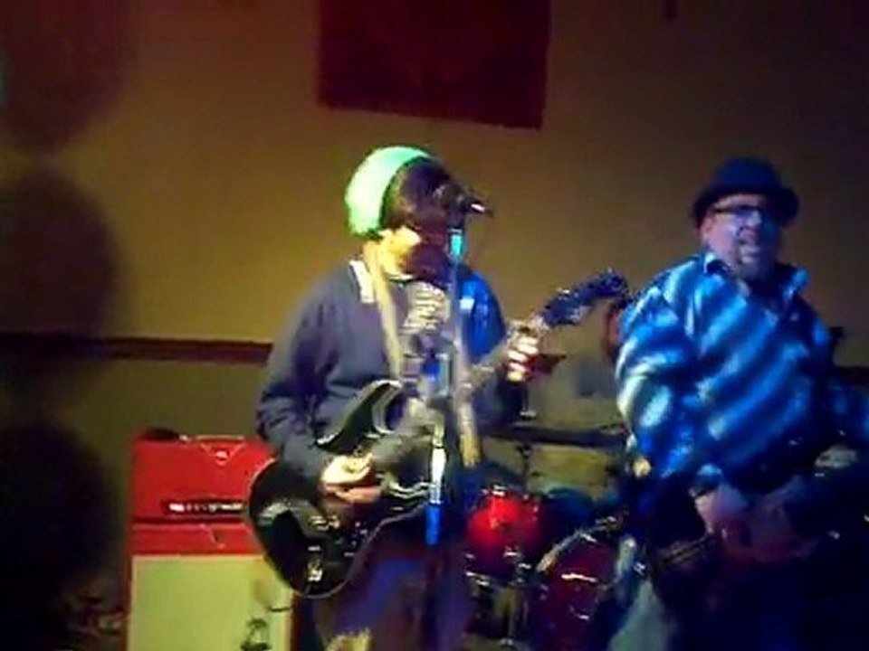 Matthew playing with Nick Danger