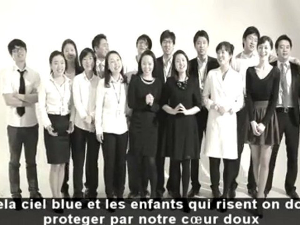 Vidéo de jingle de la music paix