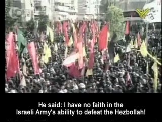 Nasrallah emerges from hiding to give impasioned anti-Israel