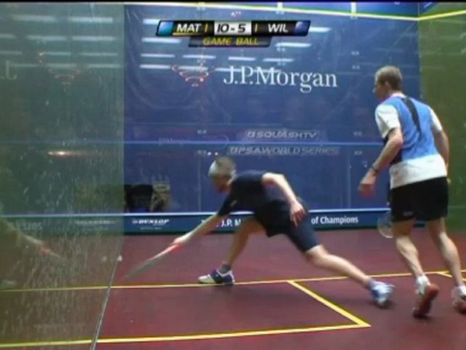 Squash - Matthew siegt in New York
