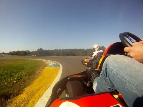 sortie kart elec a la genetouze avec le moto club AEROGAZ