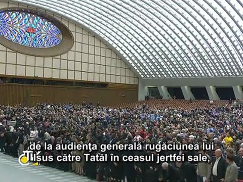 Benedict al XVI-lea a explicat rugăciunea sacerdotală a lui Isus