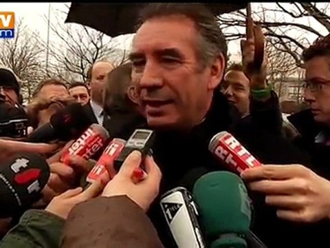 Réaction de Bayrou sur le programme de Hollande