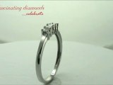 Princess Cut Diamond Wedding Anniversary Band Prong Set