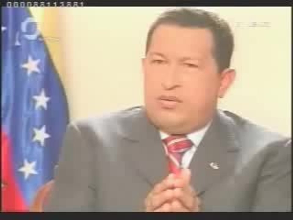 Entrevista de CNN a Hugo Chávez