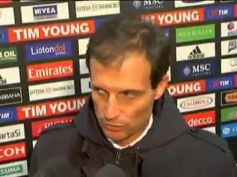 Allegri: Ora tocca alla Juve