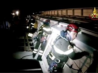 Isola del Giglio - Costa Concordia - VVF SAF notturna RID