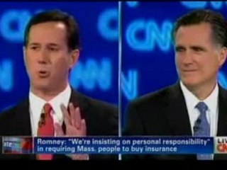 Mitt Romney to Rick Santorum on Obamacare  “It’s Not Worth Getting Angry About”