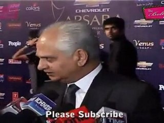 Director Ramesh Shippy Cheers 100 Years Of Indian Cinema @ Apsara Awards 2012