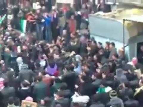 فري برس إدلب جبل الزاوية قرية الرامي جمعة حق الدفاع عن النفس 27 1 2012