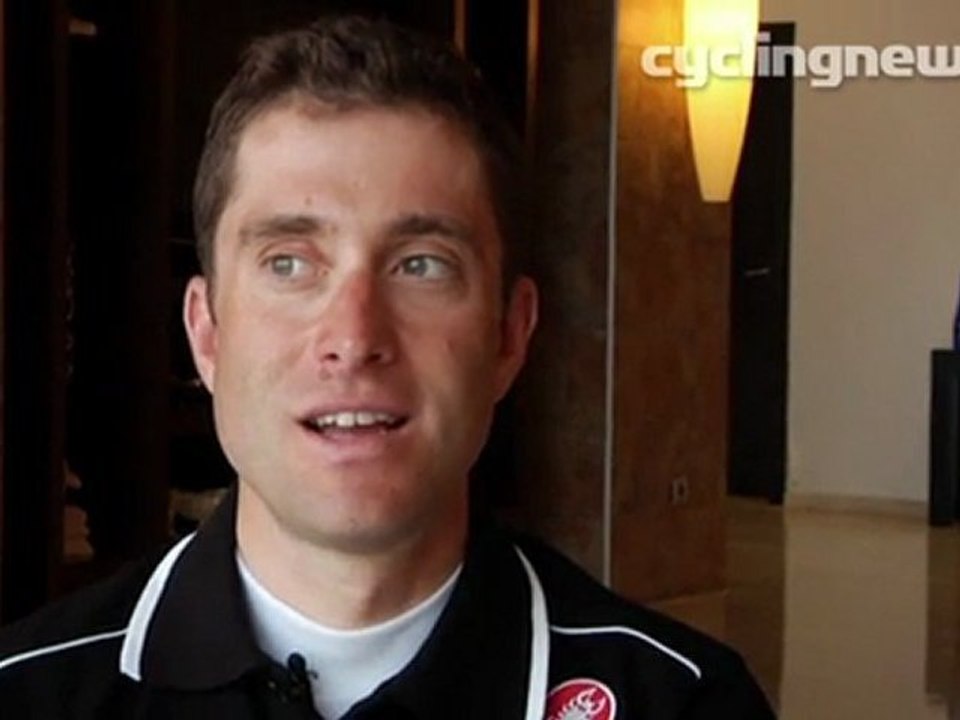 Christian Vande Velde at Garmin-Barracuda January 2012 traning camp - Part 2