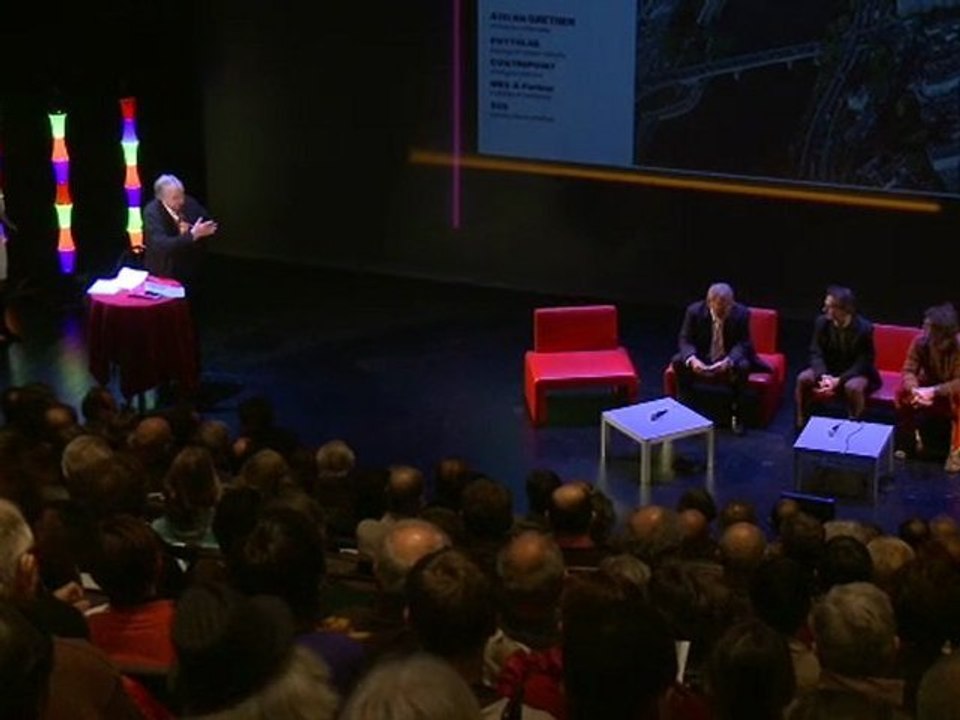 Présentation du projet "Angers Rives Nouvelles" par l'équipe Grether