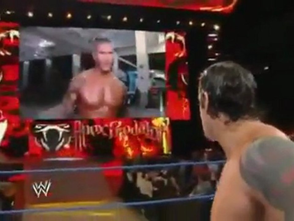 Randy Orton Returns & Attacks Wade Barrett 1-27-12