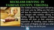 RECKLESS DRIVING IN FAIRFAX COUNTY VIRGINIA LAWYER
