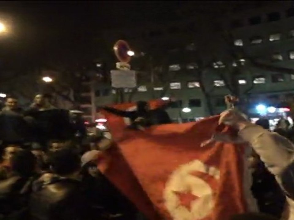 Joie des tunisiens après la victoire face au Niger CAN 2012