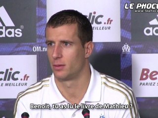 Cheyrou et DD sur le livre de Valbuena