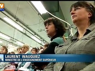 Wauquiez et Montebourg au chevet de l’usine Lejaby