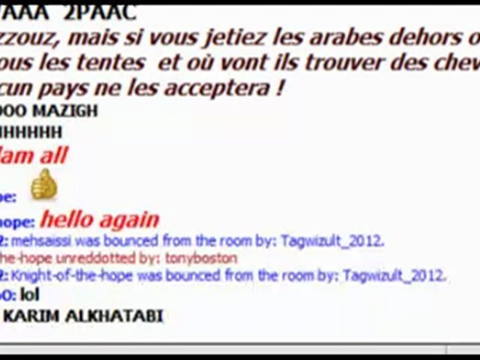 QUE DES TARITRES QUI PARLENT DE LA LIBERTE'