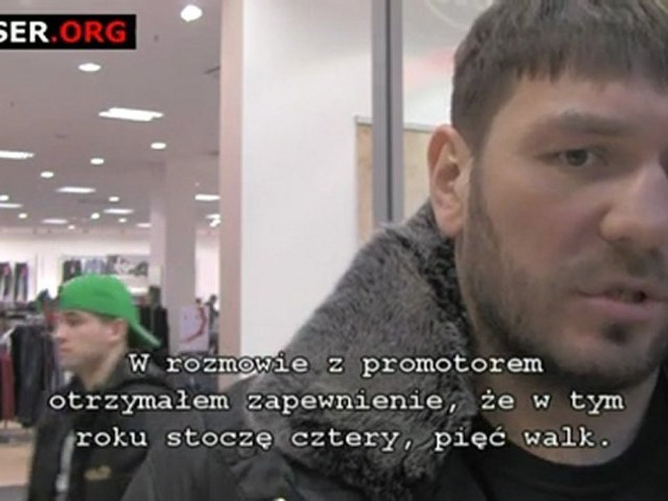 Rusłan Czagajew dla Bokser.org przed walką z Kertsonem Manswellem (27.01.2012)