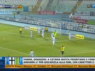PESCARA-MODENA  3-1 AMPIA SINTESI *SKY* - 28.01.2012 TONYPARYCHANNEL