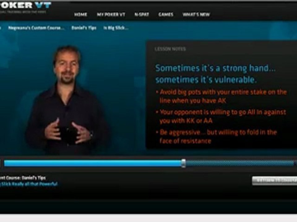 Daniel Negreanu - Is Big Slick Really all That Powerful Tips