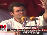U.P assembly polls 2007: Rahul Gandhi campaigns for Congress