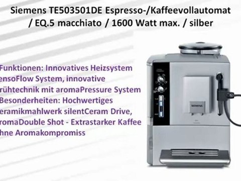TOP 10 Siemens Kaffeevollautomat zu Kaufen
