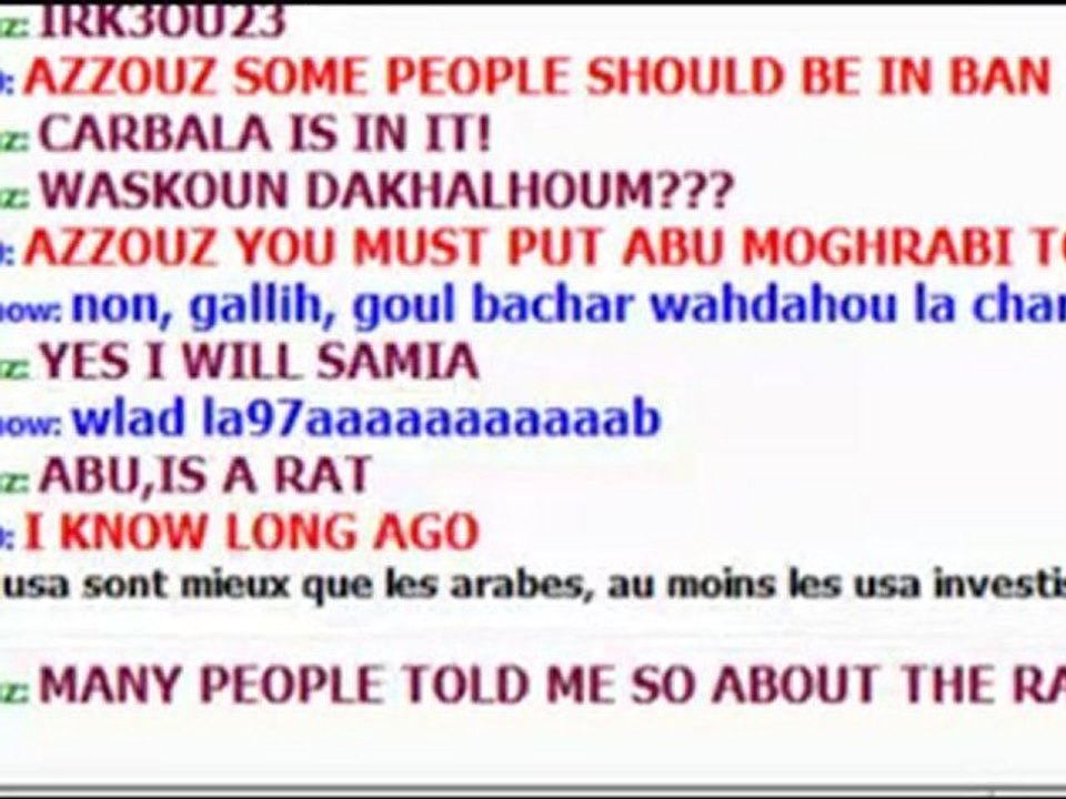 LES CONS Arabes qui s'imposent a Tamazgha!