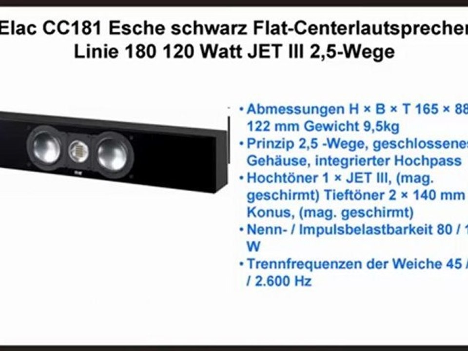 6 Besten Elac Lautsprecher zum Kaufen