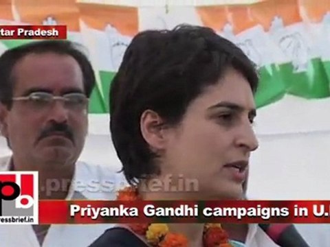 Priyanka Gandhi’s election campaign for Congress in U.P, Part 16
