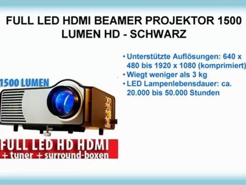 TOP 10 Full HD Beamer zu kaufen