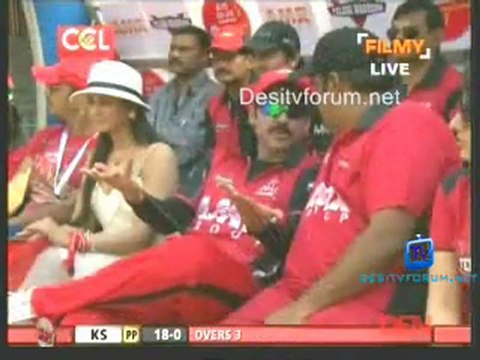 Telugu Warrirs vs. Kerala-Strikers Kerala Strikers Inning-Ov3-4