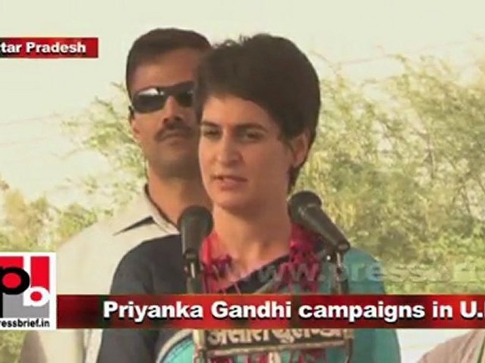 Priyanka Gandhi’s election campaign for Congress in U.P, Part 14