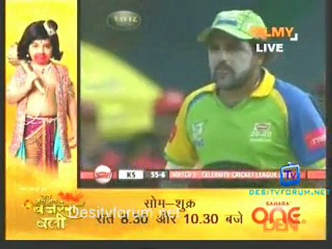 Telugu Warrirs vs.Kerala-Strikers Kerala Strikers Inning-Ov12-14