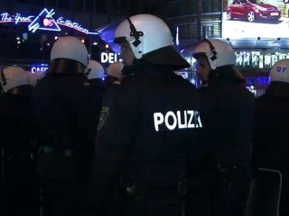 Manifestation contre le bal de l'extrême droite à Vienne