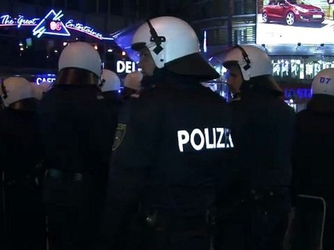 Manifestation contre le bal de l'extrême droite à Vienne