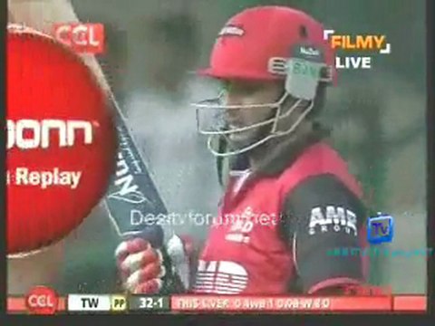 Telugu Warrirs vs. Kerala Strikers-Telugu Warrirs Inning-Ov05-06