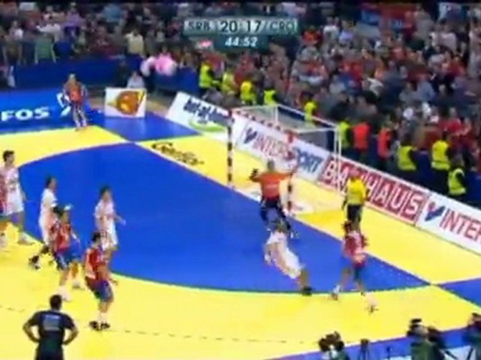 Handball EM - Serbien zieht ins Endspiel ein